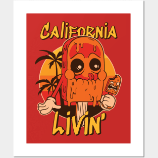 California Ice Cream Posters and Art